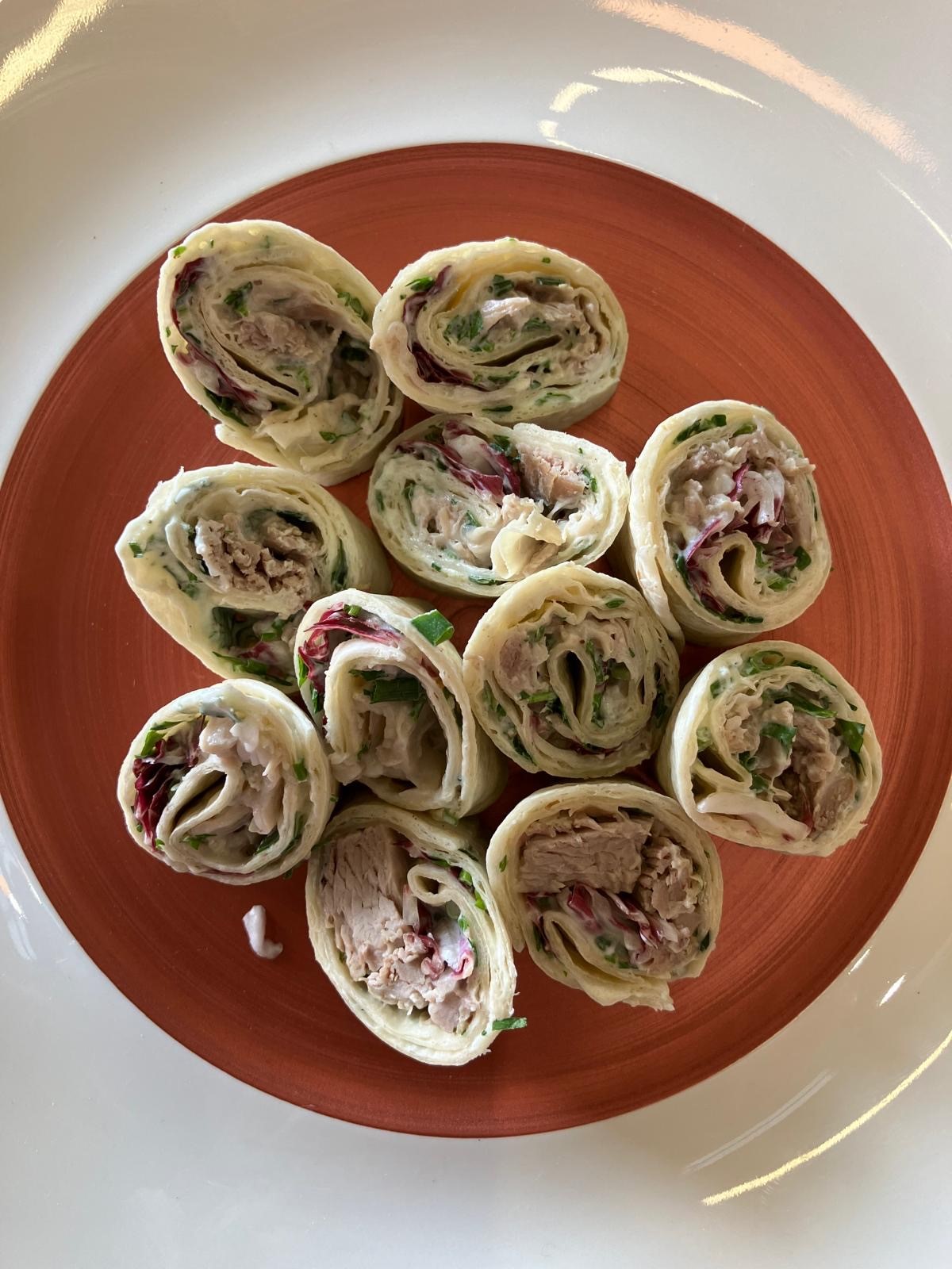 Agneau de Lait des Pyrénées IGP Label Rouge effiloché en wraps et sauce yaourt