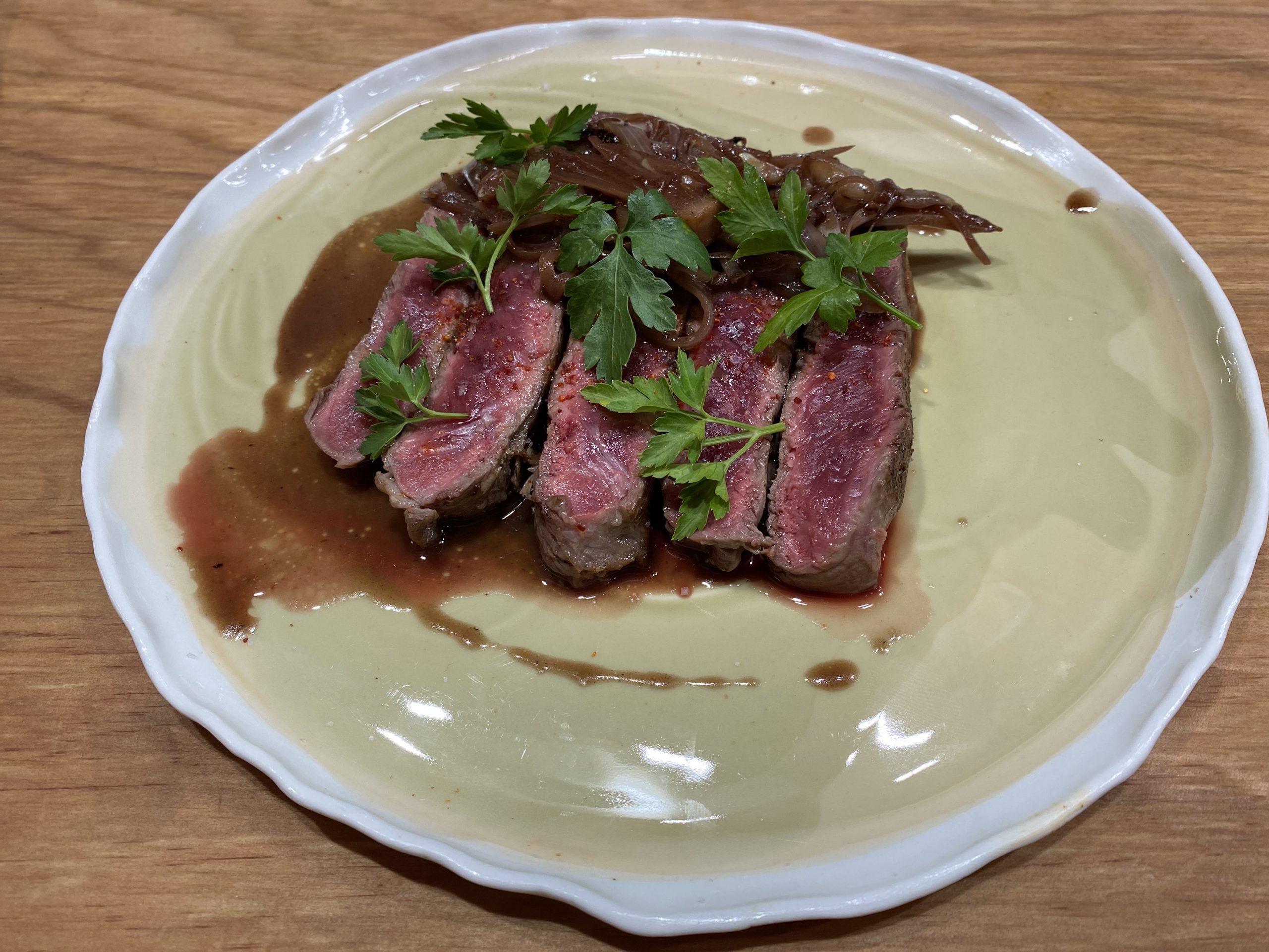 Entrecôte de Blonde d’Aquitaine à la Bordelaise