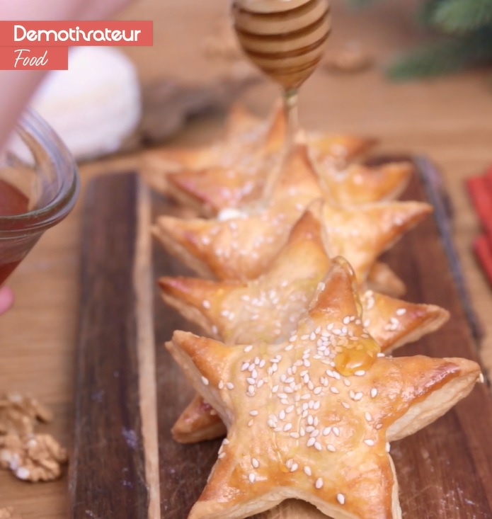 Étoiles au Mothais sur feuille et aux noix du Périgord