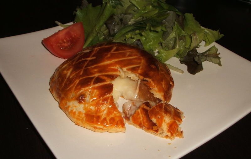 Feuilleté aux Pommes du Limousin et aux Cabécous du Périgord