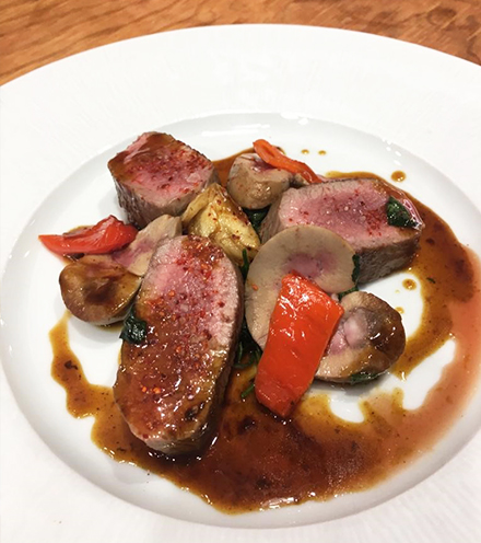 Filet d’Agneau du Périgord et ses petits rognons