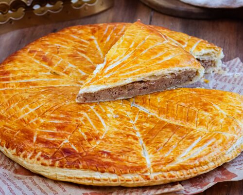 Galette des rois à la crème de Marrons