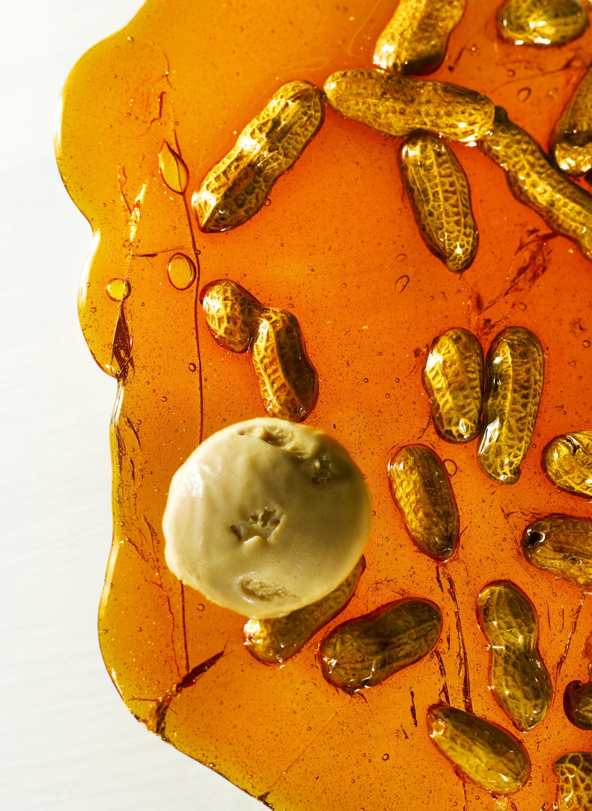 Glace à la cacahuète de Soustons