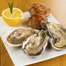 Huîtres Arcachon Cap Ferret et crépinettes