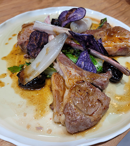 L’Agneau de lait des Pyrénées IGP Label Rouge du chef Frédéric Coiffé