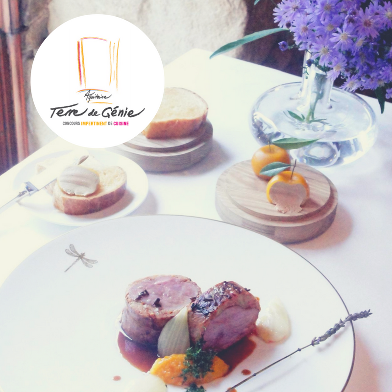 Le Canard Gras à la Lavande et Kumquat