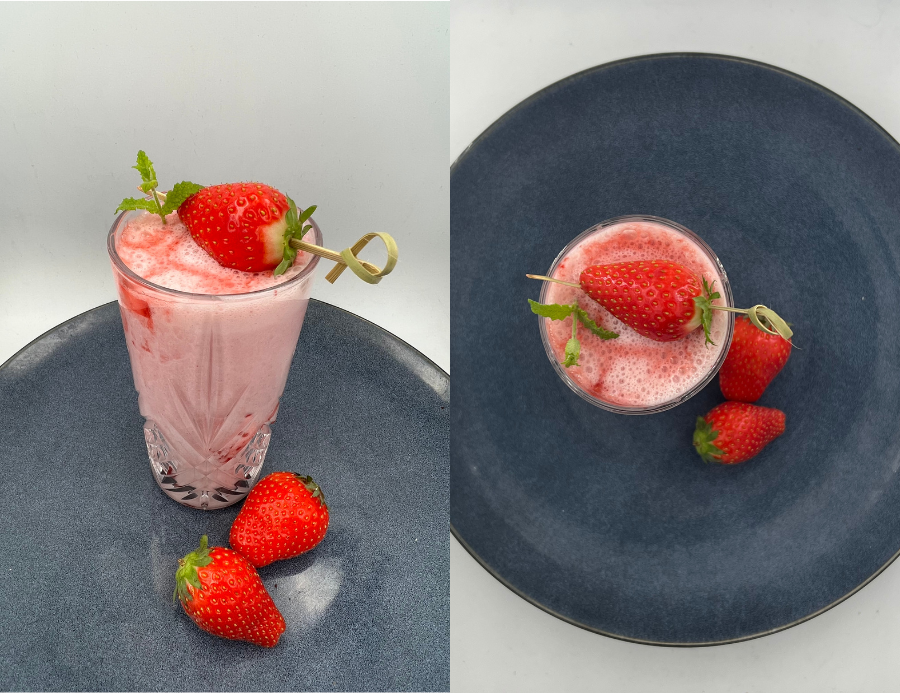 Milkshake aux Fraises Label Rouge