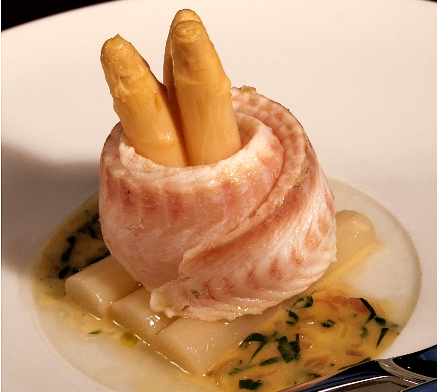 Osso-buco de sole aux Asperges du Blayais