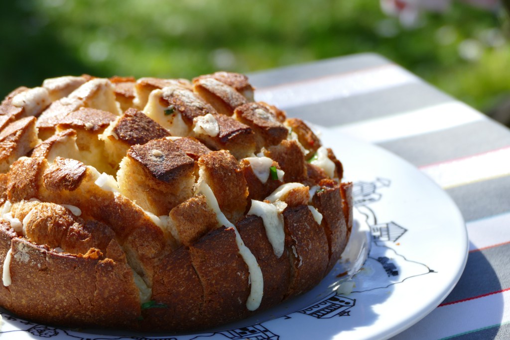 Pain hérisson aux 2 fromages