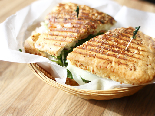 Panini chèvre et bacon