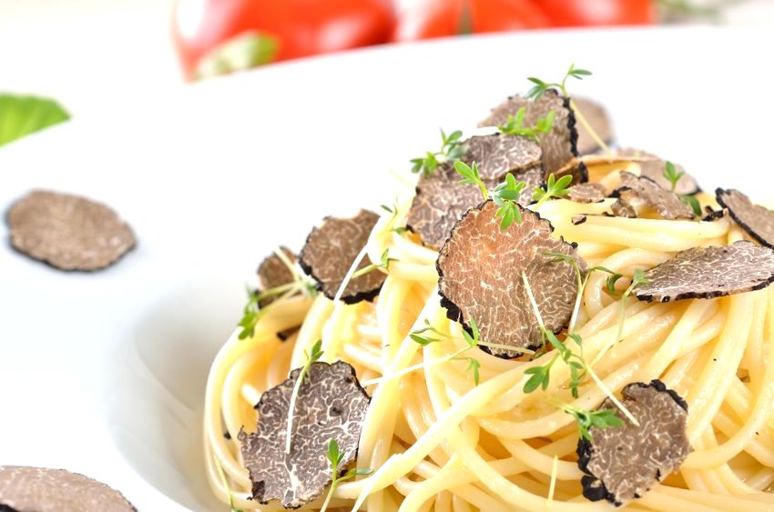 Pâtes aux Truffes Noires du Périgord