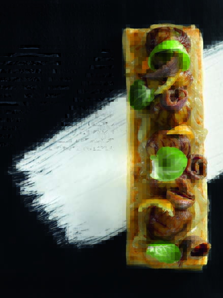 Pissaladière de marrons