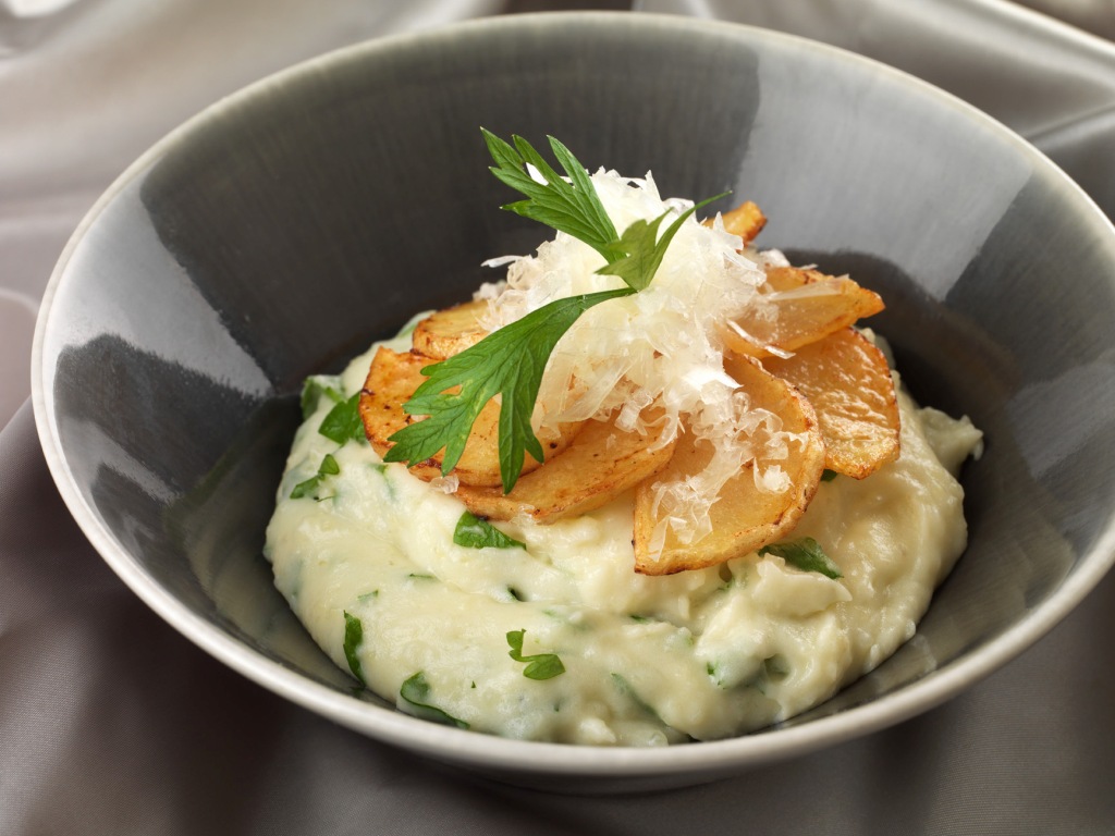 Pommes de terre d’Eysines et tomme des Pyrénées comme un Aligot