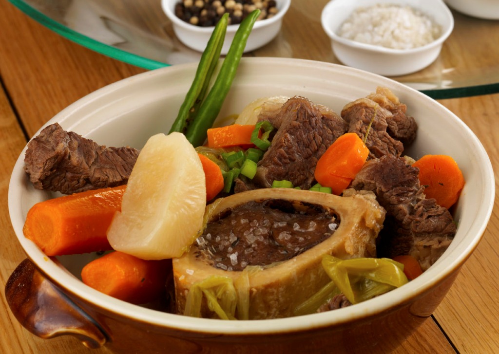 Pot au feu à la queue de boeuf de Bazas