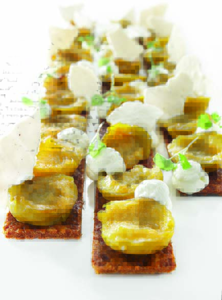 Prune Reine-Claude en tarte en bande