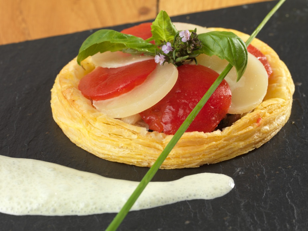 Régaline d’Ossau-Iraty à la tomate confite