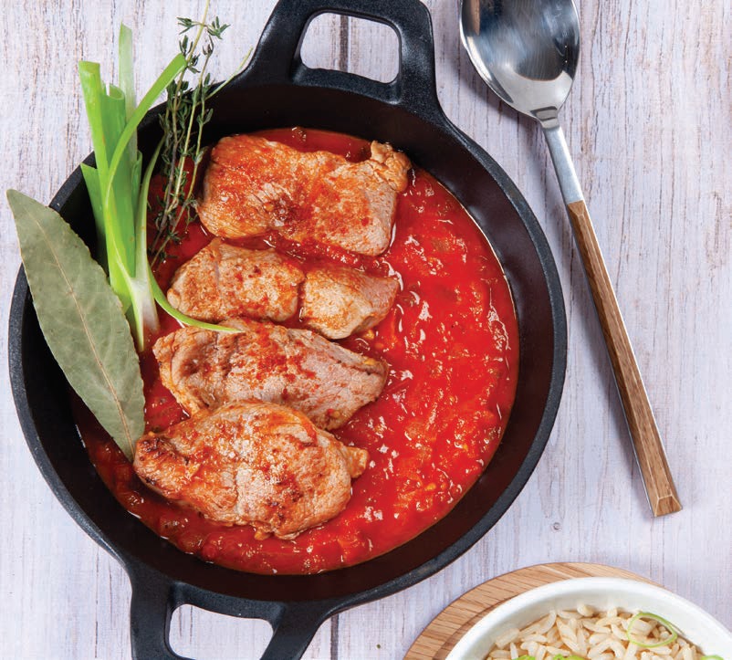 Rougail de chevreau riz complet