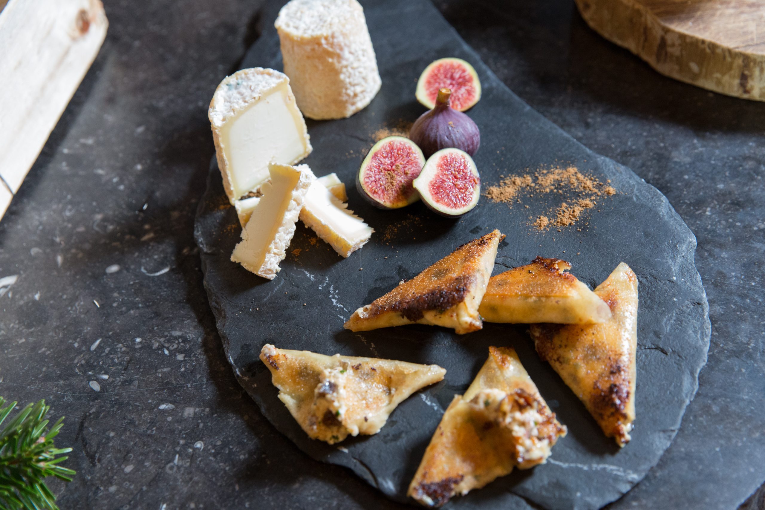 Samoussas de Chabichou du Poitou AOP