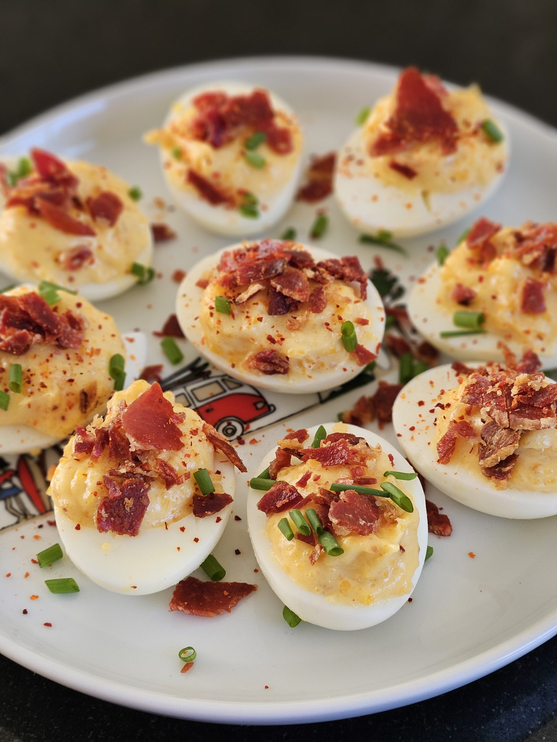 Spécial Pâques : Oeufs façon mimosa au Jambon de Bayonne IGP et Piment d’Espelette AOP