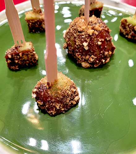 Sucettes chocolatées aux Kiwi de l’Adour IGP Label Rouge