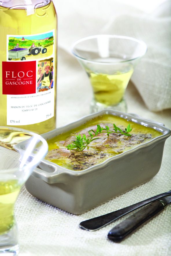 Terrine de Foie Gras de Canard au Floc de Gascogne