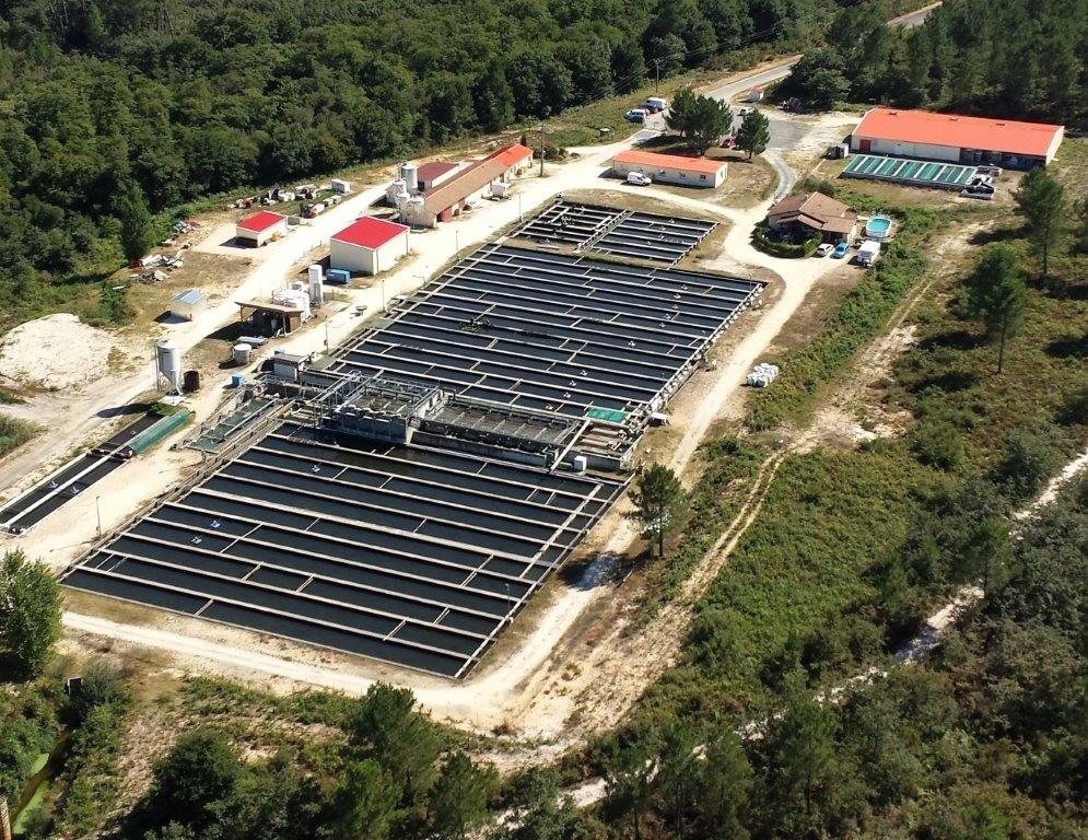 Pisciculture - Vue aérienne